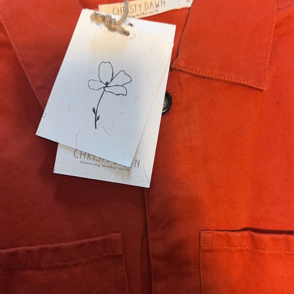 NEW NWT Christy Dawn The Sienna Jumpsuit Sedona Utility Women’s - Picture 6 of 8